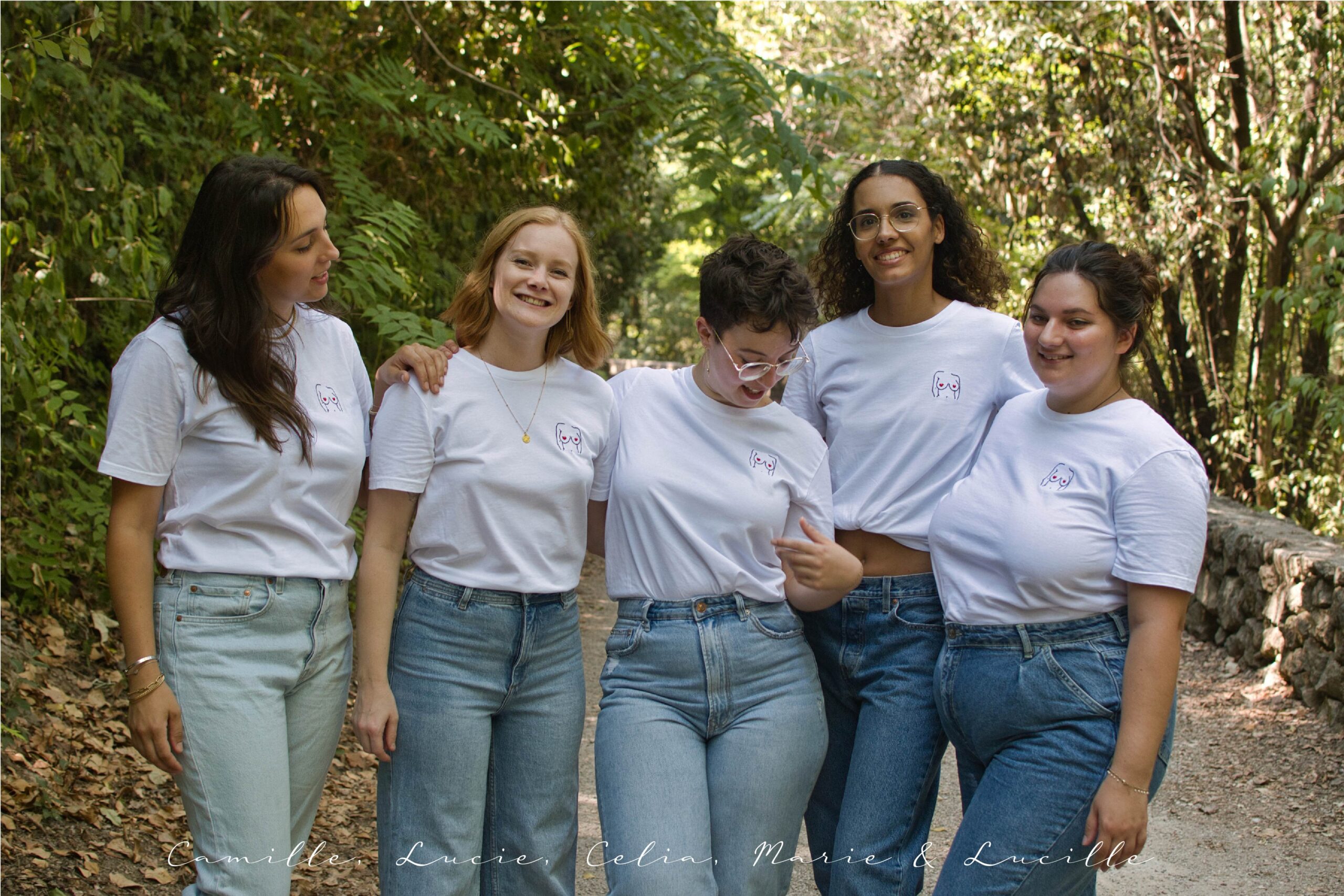 t-shirt brodé féminin toutes tailles