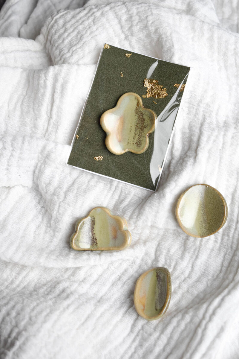 Worry Stone - Duo de verts