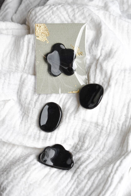 Worry Stone - Noir profond