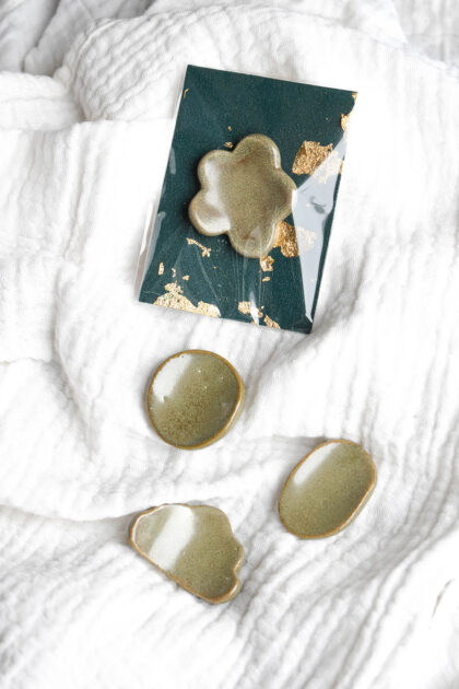 Worry Stone - Vert profond