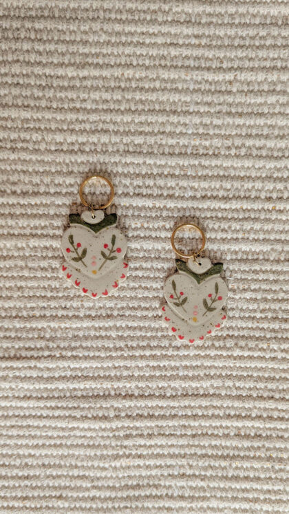 Boucles d'oreilles collerette- Celiart x Lmz Océane