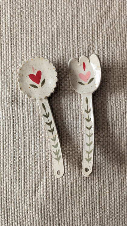 Duo couverts à salade - Celiart x Lmz Océane