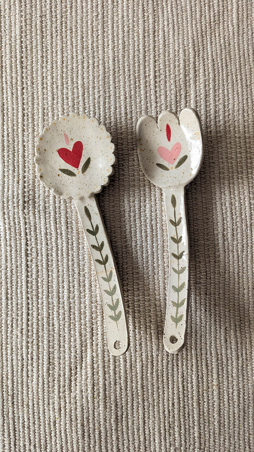 Duo couverts à salade - Celiart x Lmz Océane