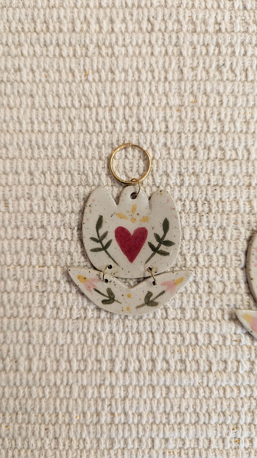 Boucles d'oreilles tulipes - Celiart x Lmz Océane – Image 2