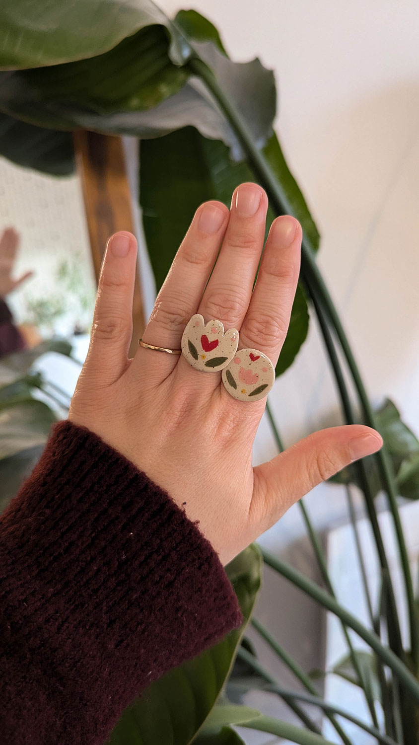 Bague tulipe - Celiart x Lmz Océane – Image 3